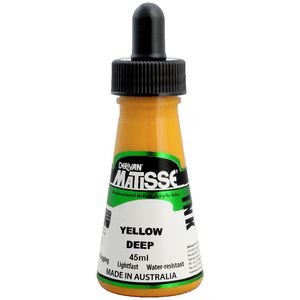 Derivan Matisse Ink 45mL Yellow Deep