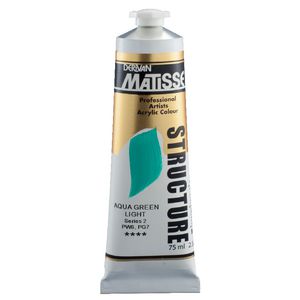 Derivan Structure Paint 75mL Aqua Green Light S2