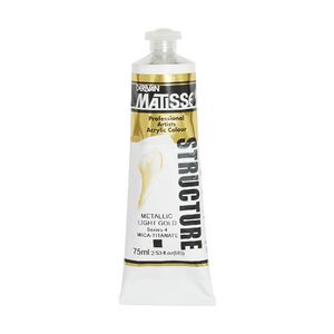 Derivan Structure Paint 75mL Light Gold S4