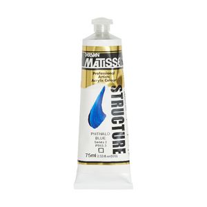 Derivan Structure Paint 75mL Phthalo Blue S2