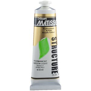 Derivan Structure Paint 75mL Permanent Green Light S2