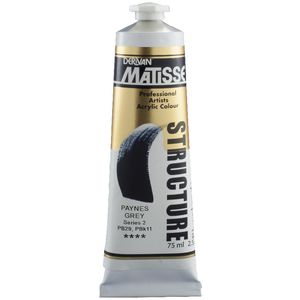 Derivan Structure Paint 75mL Payne's Grey S2