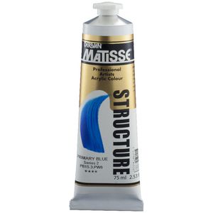 Derivan Structure Paint 75mL Primary Blue S2