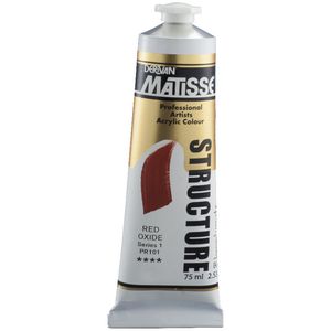 Derivan Structure Paint 75mL Red Oxide S1