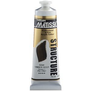 Derivan Structure Paint 75mL Umber Deep S1