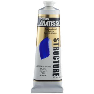 Derivan Structure Paint 75mL Ultra Blue S2