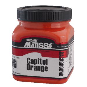Derivan Background Paint 250mL Capitol Orange