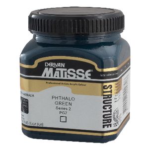 Derivan Structure Paint 250mL Phthalo Green