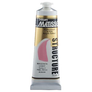 Derivan Structure Paint 75mL Magenta Light S2