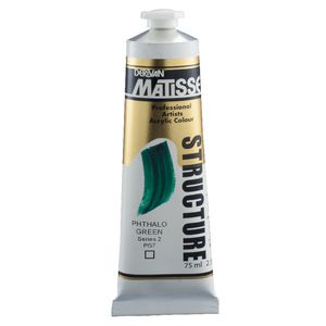 Derivan Structure Paint 75mL Phthalo Green S2