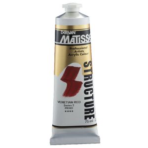 Derivan Structure Paint 75mL Venetian Red S2