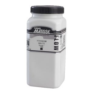Derivan Flow Paint 500mL Titanium White