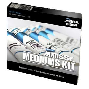 Derivan Matisse Medium Kit 75mL 5 Pack