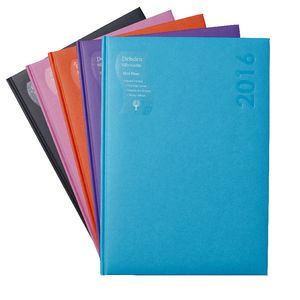 Collins Debden Silhouette A4 Day to Page 2016 Diary Assorted