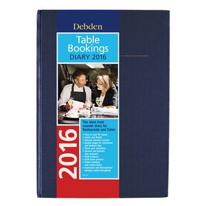 Collins Debden 2 Pages to a Date A4 Table Bookings Diary