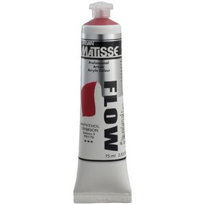 Derivan Flow Paint 75mL Napthol Crimson S3