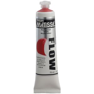 Derivan Flow Paint 75mL Napthol Scarlet S3