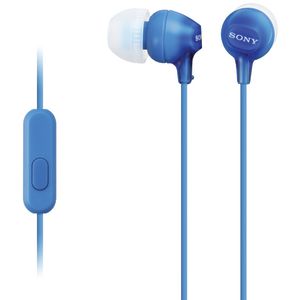 Sony Earphones with Smartphone Control Blue