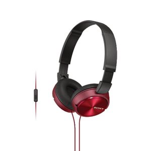 Sony Smartphone Headphones Red ZX310