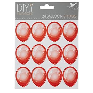 DIYi Balloon Stickers 24 Pack