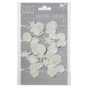 DIYi Invitation Sea Shell Garland