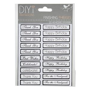 DIYi Finishing Phrases 20 Pack