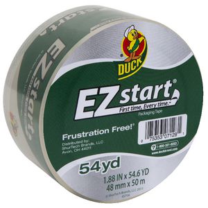 Duck EZ Start Packaging Tape Clear 48mm x 50m