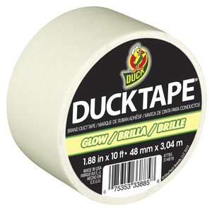 Duck Glow in the Dark Duct Tape 48mm x 3.04m
