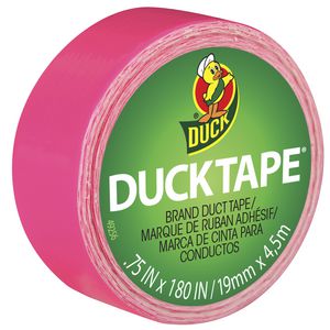 Duck Ducklings Mini Roll Neon Pink 19mm x 4.5m