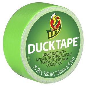 Duck Ducklings Mini Roll Neon Green 19mm x 4.5m