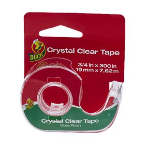 Duck Transparent Tape with Dispenser 19.1mm x 7.6m
