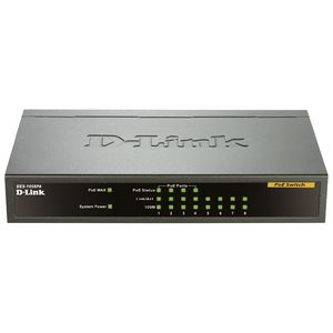 D-Link DES-1008PA 8 Port Desktop PoE Switch