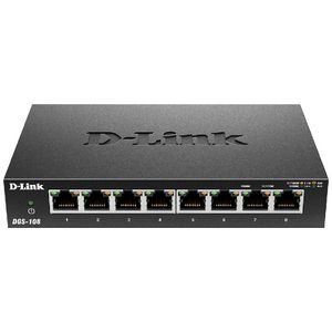 D-Link 8 Port Gigabit Desktop Switch DGS-108