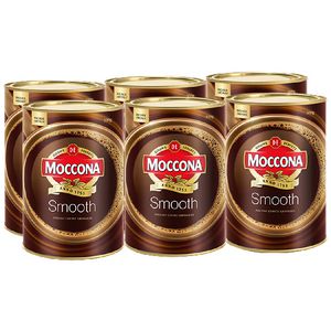 Moccona Smooth Granulated Instant Coffee 500g 6 Pack