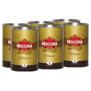 Moccona Classic Dark Instant Coffee 500g 6 Pack