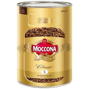 Moccona Classic Medium Roast Coffee 500g Tin