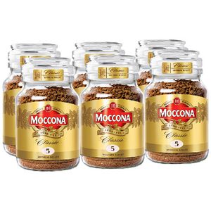 Moccona Classic Medium Roast Coffee 400g Jar 6 Pack