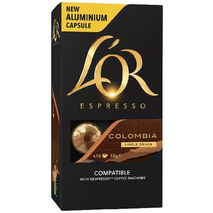 L'OR Espresso Coffee Capsules Colombia 10 Pack