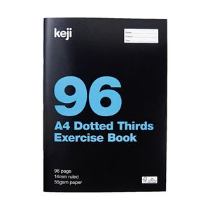 Keji A4 Dotted Thirds Book 14mm 96 Page