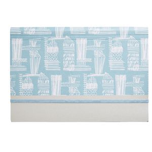 A4 Premium Board Document Wallet Dusty Blue