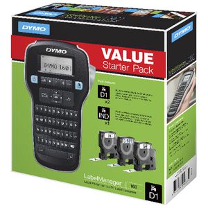 DYMO LabelManager Handheld Label Maker Starter Pack 160P