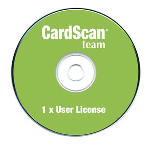 DYMO CardScan Team Software License 1 User Box