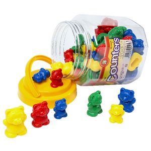 Learning Can Be Fun Counting Bears 48 Pack