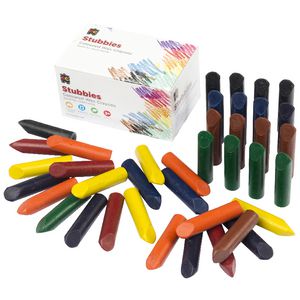 Educational Colours Stubbies Crayons 40 Pack