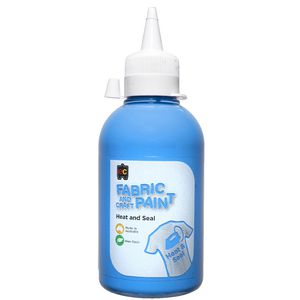 Educational Colours Fabric Craft Paint 250mL Sky Blue