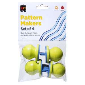 Educational Colours Easy Grip Pattern Makers 4 Pack