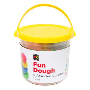 Educational Colours Fun Dough Assorted Colours 1.2kg