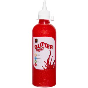 Educational Colours Glitter Paint 500mL Fairy Pink