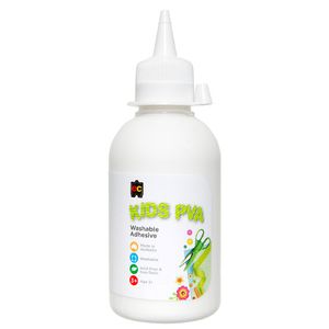 Educational Colours Kids PVA Glue 250mL