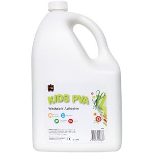 Educational Colours Kids PVA Glue 5L